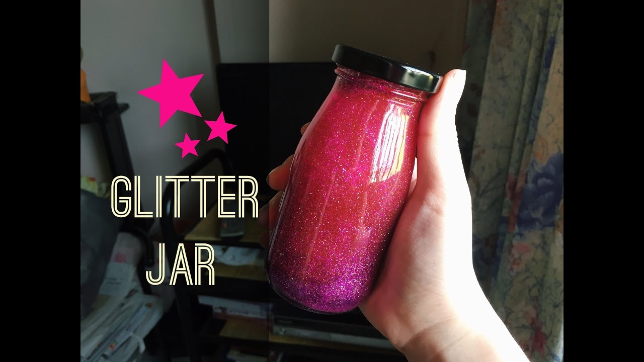 How to: DIY Glitter Jar (Gift Idea)