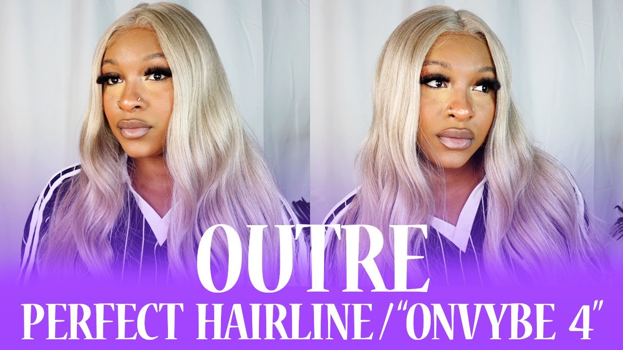 Парик Outre Perfect Hairline On Vybes Glueless HD 13x6 с кружевной передней частью - ONVYBE 4 | E...