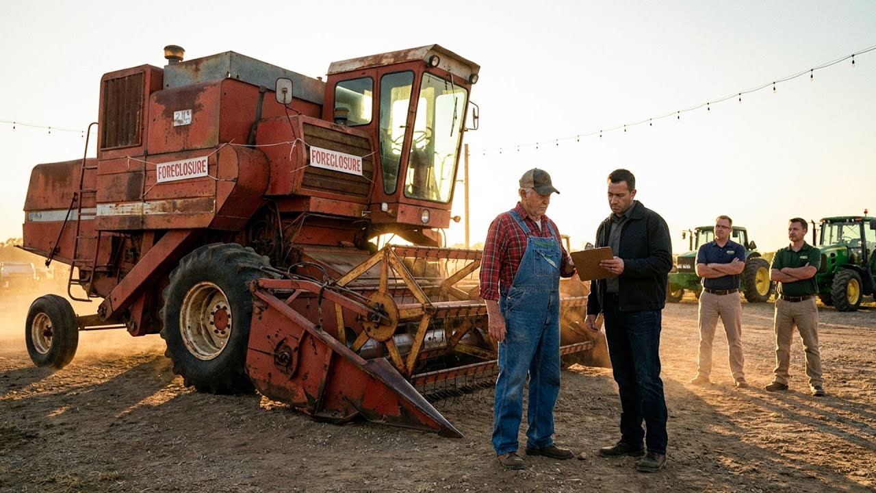 The Old Thresher Faced Foreclosure... It Built An Empire While New Tractors Fell