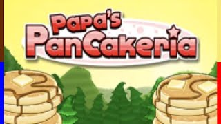 Playing Papa's Pancakeria on CoolMathGames