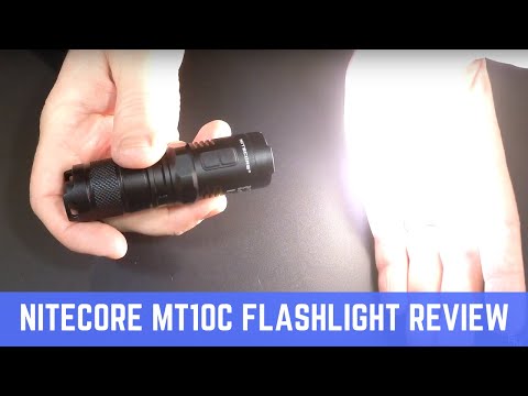 Nitecore MT10C Tactical Flashlight Review