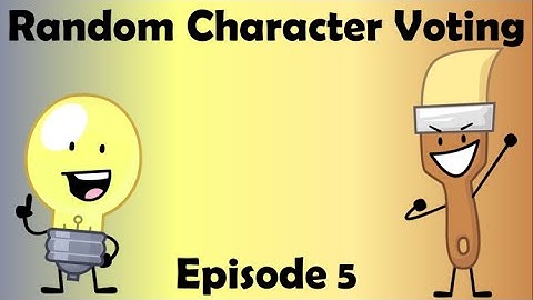 Random Character Voting Episode 5