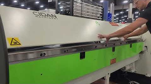 CIDAN F32 Metal Folder Forming J-Chanel