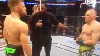 Conor Mcgregor Sticks Finger Up At Dennis Siver