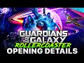 OPENING DETAILS for Guardians of the Galaxy Cosmic Rewind Rollercoaster - Disney News