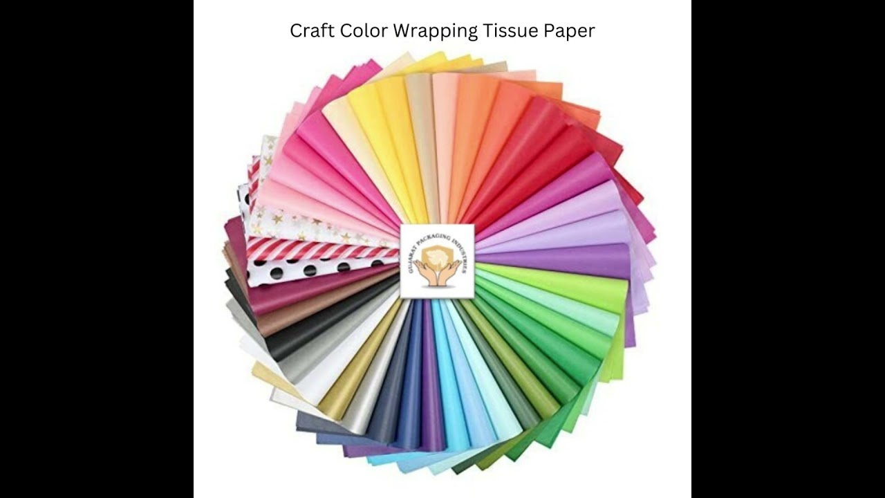 Tissue Wrapping Paper in Different Colors