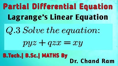 Question: 3 on Lagrange