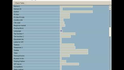 SAP Tutorial - Use BDC (Batch Data Control) to Create Customer XD01
