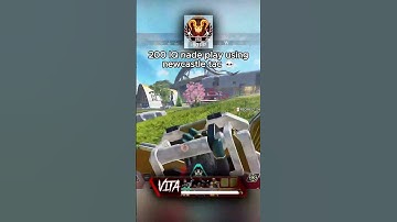 200 IQ NADE PLAY WITH NEWCASTLE TAC 💀 #apex #apexlegends #apexlegendsclips #apexclips