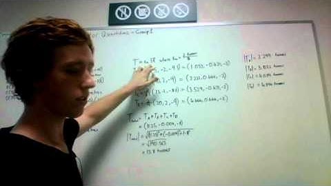 MATH142 Video Assignment: Vectors & Tension