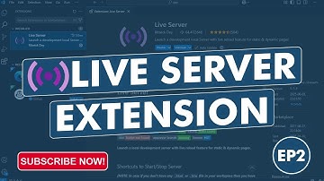 02 - How to Install Live Server Extension in VS Code (Real-Time HTML Preview)