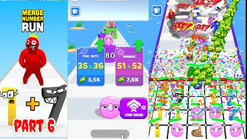 Merge NUMBER LORE Run 🔢 ✔️ | number lore || Merge battle part 6 | 1 2 3 4 5