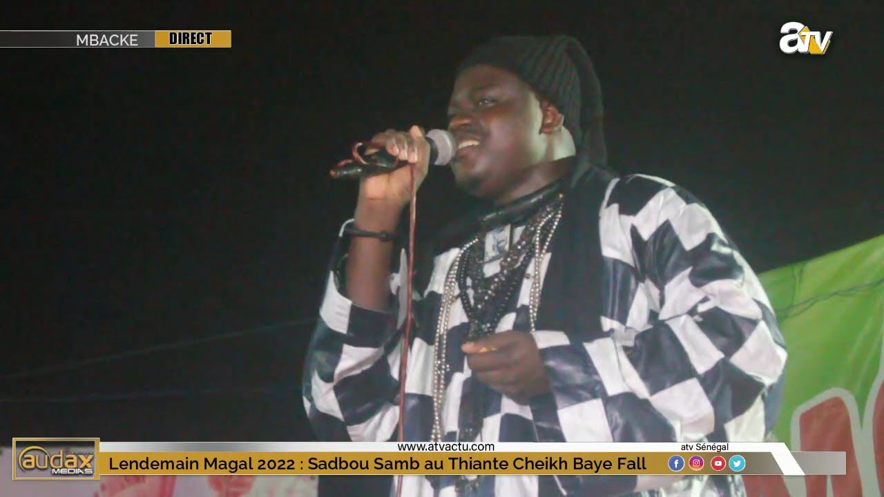 Lendemain Magal Touba : Sadbou Samb au Thiante annuel de Cheikh Baye Fall à Mbacké