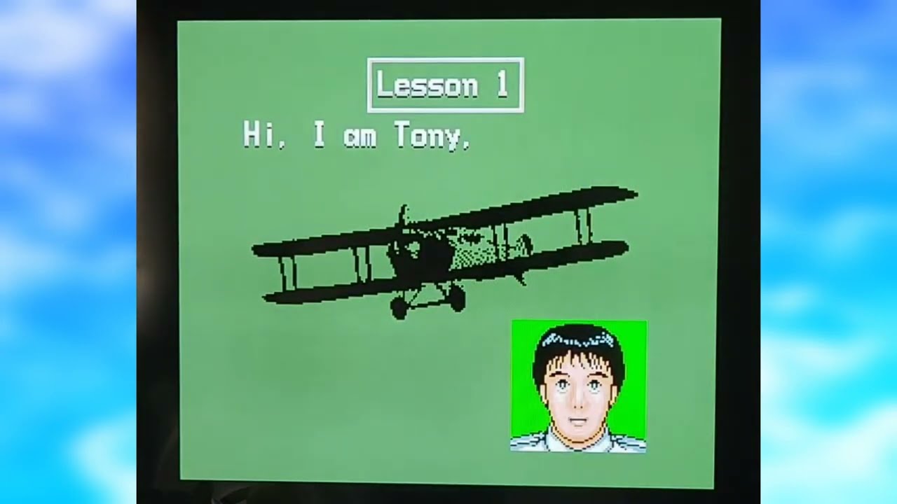 Pilotwings (SNES, 1991) gameplay of license levels