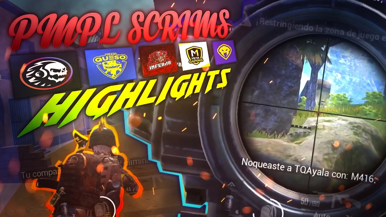PMPL LATAM SCRIM HIGHLIGHTS | Legión Infernó | PUBGM