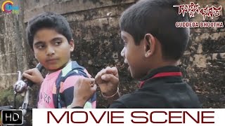 Guddeda Bhootha Tulu Movie Movie Scene Kids Expectation About Sandeeps Fight With Villians