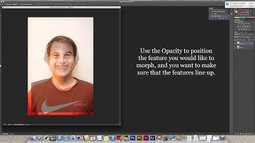 Face Morph Photoshop Steps