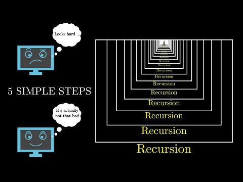 5 Simple Steps for Solving Any Recursive Problem