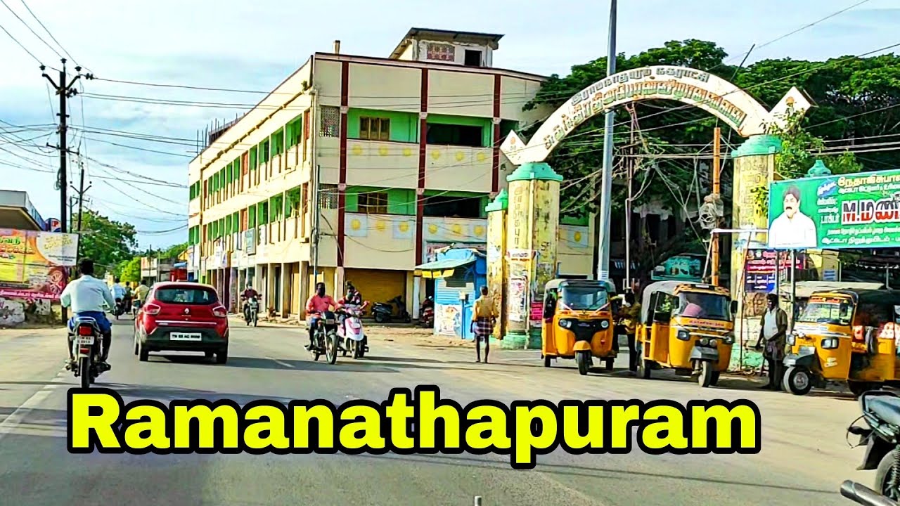 Ramanathapuram Town Car Travel Video | Tamilnadu - India | Mg Travel