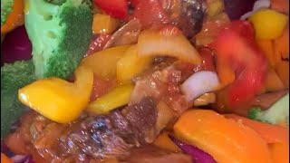 How To Make Delicious and Colorful Vegetable Stew @tastynfresh 