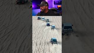 Tesla Gets Destroyed on Sand Dune #tesla #fail #offroad