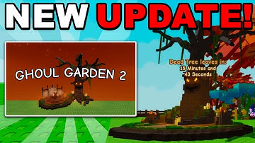 NEW UPDATE!! (Grave Digging, Dead Tree, Seeds & More) | Grow a Garden Halloween Update Part 2