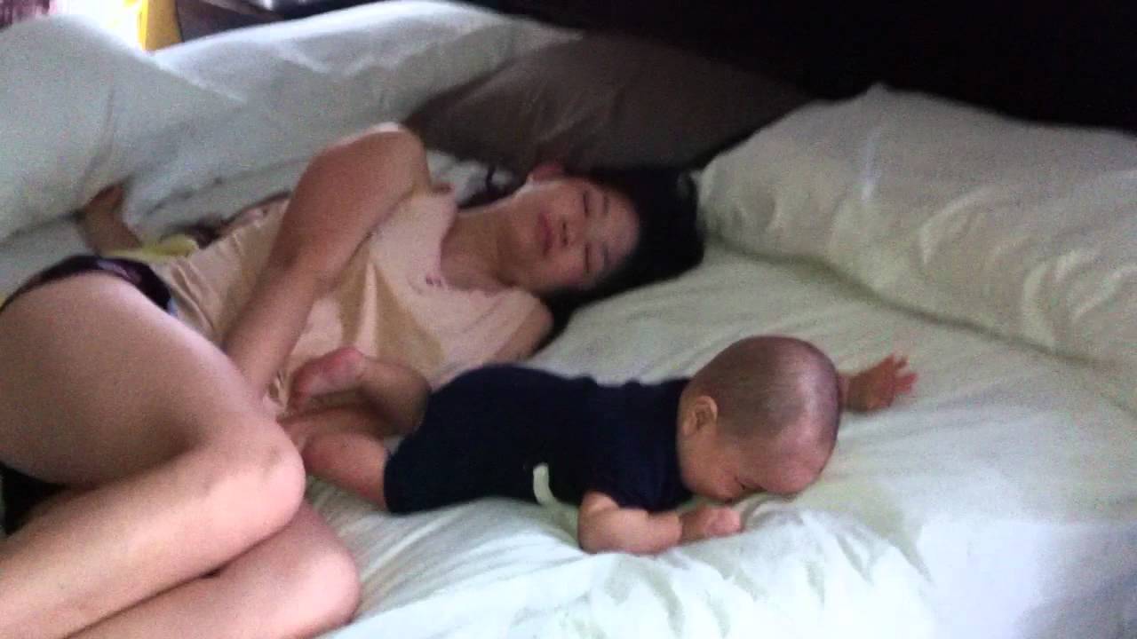 Son touching his sleeping mom breasts porn galeries