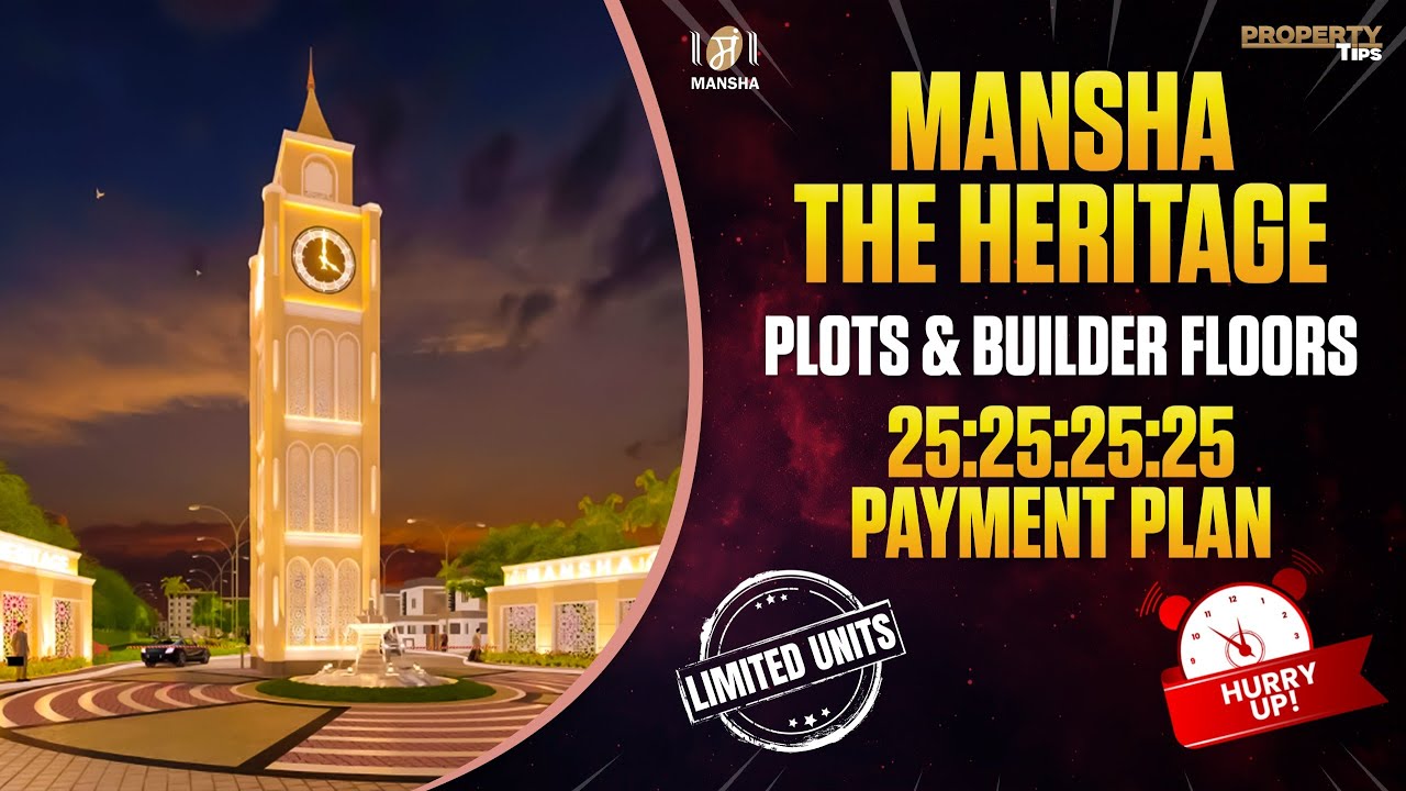 Mansha The Heritage Sonipat | Plots & Builder Floors in Sonipat | New Phase, Pricing & Reviews 2026