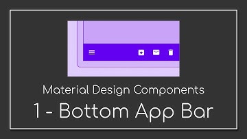 Bottom App Bar | MDC - 2021 | Android Tutorials