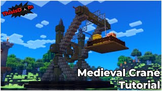 Minecraft: How to Build Medieval Crane