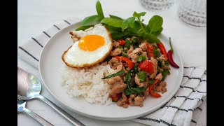 Download Lagu Pad Kra Pao | Holy Basil Stir Fry with Chicken MP3
