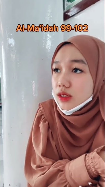 Cewek Cantik Ngaji Surah Almaidah Merdu