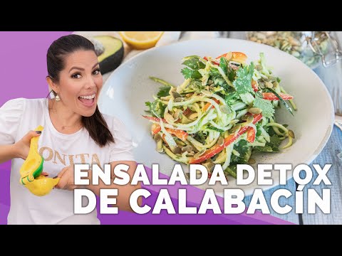 Video: Ensalada Verde Con Calabacín Y Aguacate