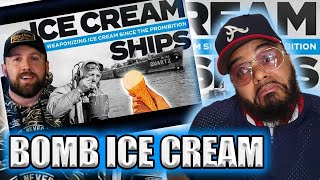 Fat Electrician- Weaponizing Ice Cream In WW2- Ice Cream Ships- AMERICAN REACTS