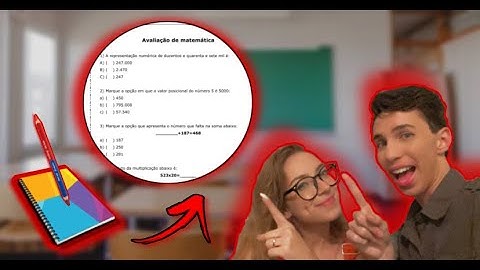 CHARLES SIQUEIRA - FIZEMOS UMA PROVA DO 5°ANO (erramos tudo?)