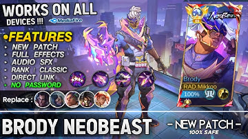 Script Skin Brody Neobeast No Password - Full Effets & Sound