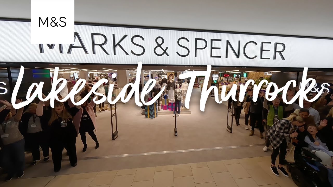 M&S Lakeside Thurrock Store Drone Tour