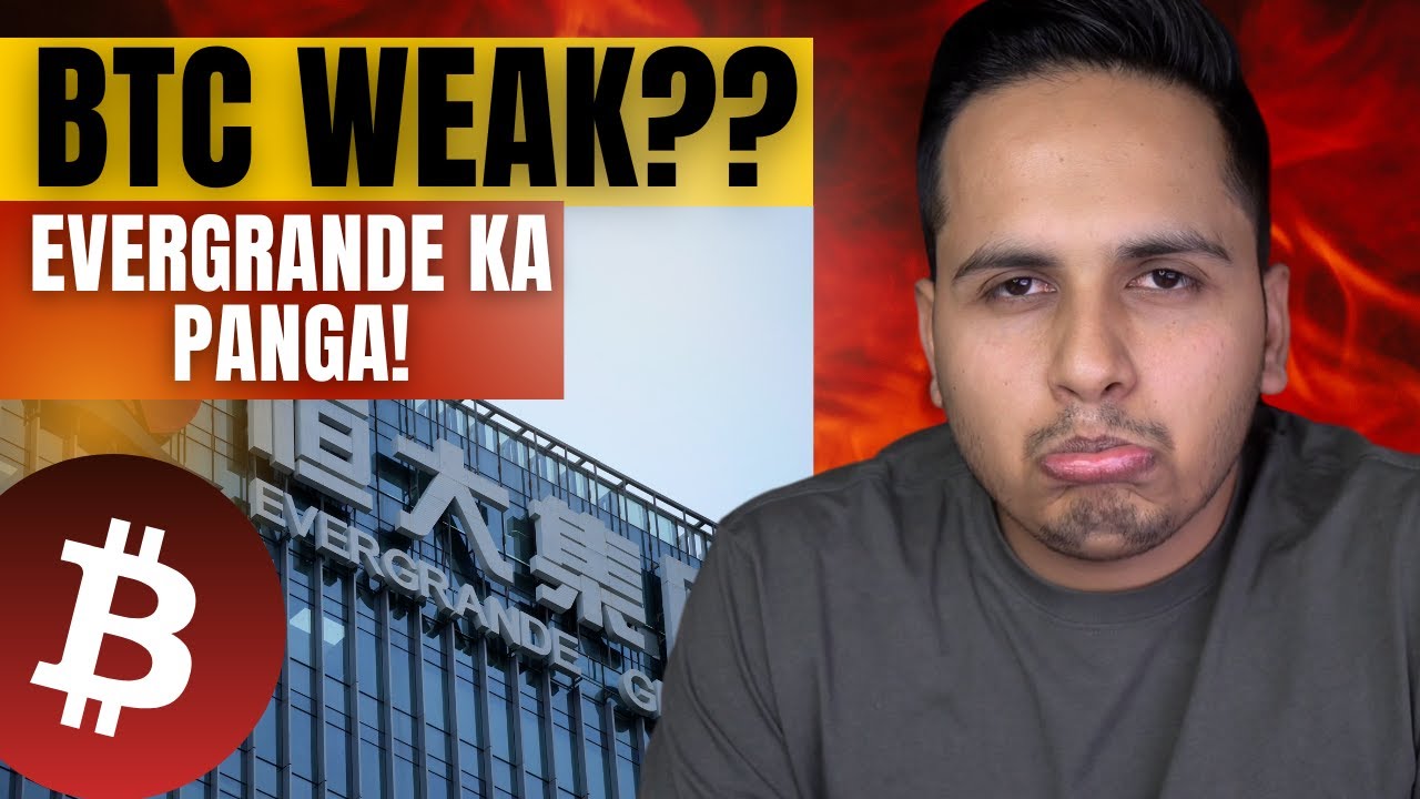 🚨Bitcoin Next Levels? Evergrande Bankruptcy BAD | Whale Wallets Analysis | Chai Nashta Crypto