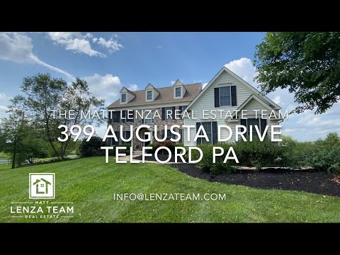 399 Augusta Drive, Telford, PA home video tour