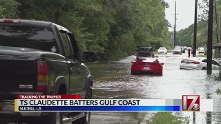 Flooding, damage caused as Tropical Storm Claudette hits Gulf coast