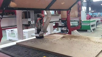ATC CNC Router with drill block 12kw HSD spindle and carousel 16 tools and syntec 6MD