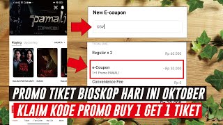 PROMO BIOSKOP HARI INI | CARA PAKAI KODE PROMO DI APLIKASI CGV BUY 1 GET 1 TIKET BIOSKOP screenshot 5