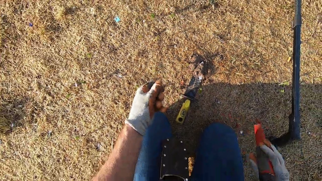 Metal detecting at the park pavilion and soccer fields.