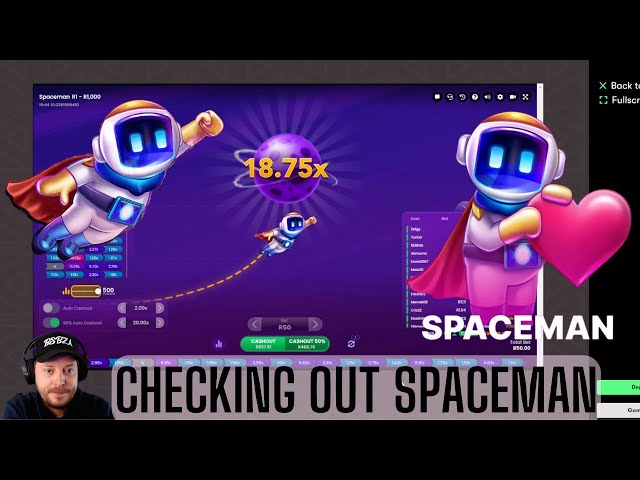 Spaceman - Play now with Crypto