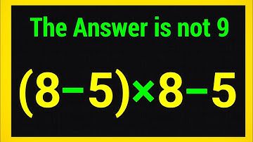 Can you solve this Tricky Maths Problems? | simplify PEDMAS Rules 