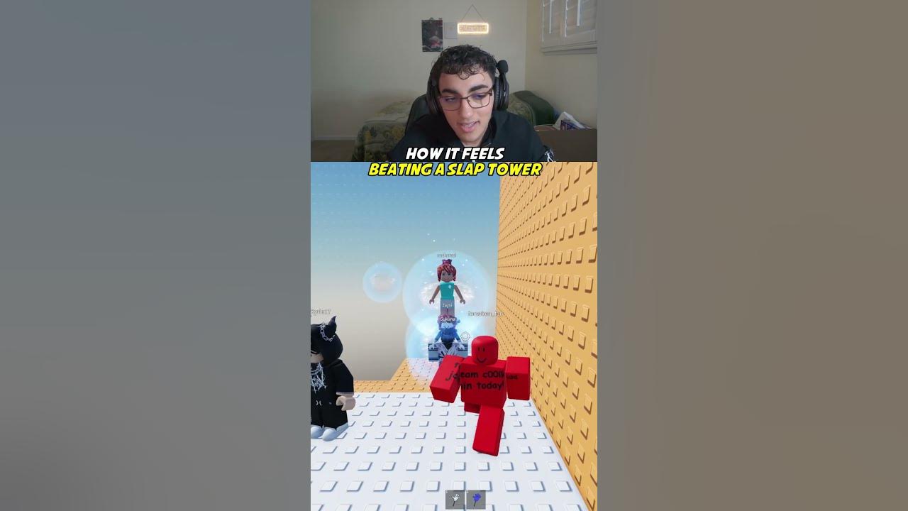 How It Feels Beating A Slap Tower!