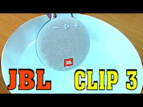 ОБЗОР JBL CLIP 3 - Портативная Беспроводная колонка. Review JBL Bluetooth Speaker