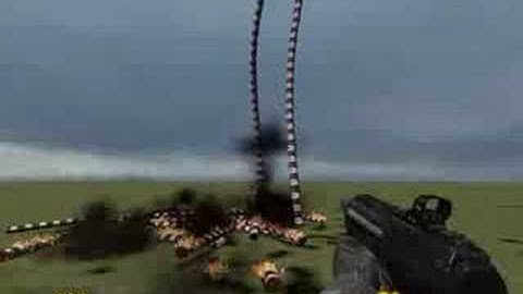 500 welded exploding barrels in Garry