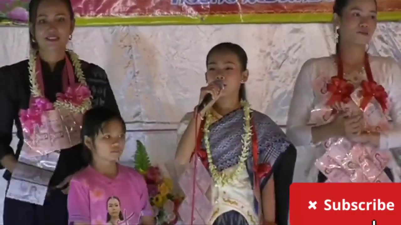 วันนี้‼️ ธิดาลาวทีมบ้านศรีวิไลมีงานแสดงการกุศล....