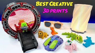 Best Creative 3D Prints l Anycubic Kobra 3 Combo